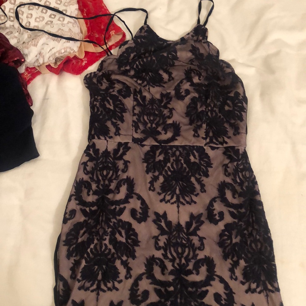 Blue Lace Dress